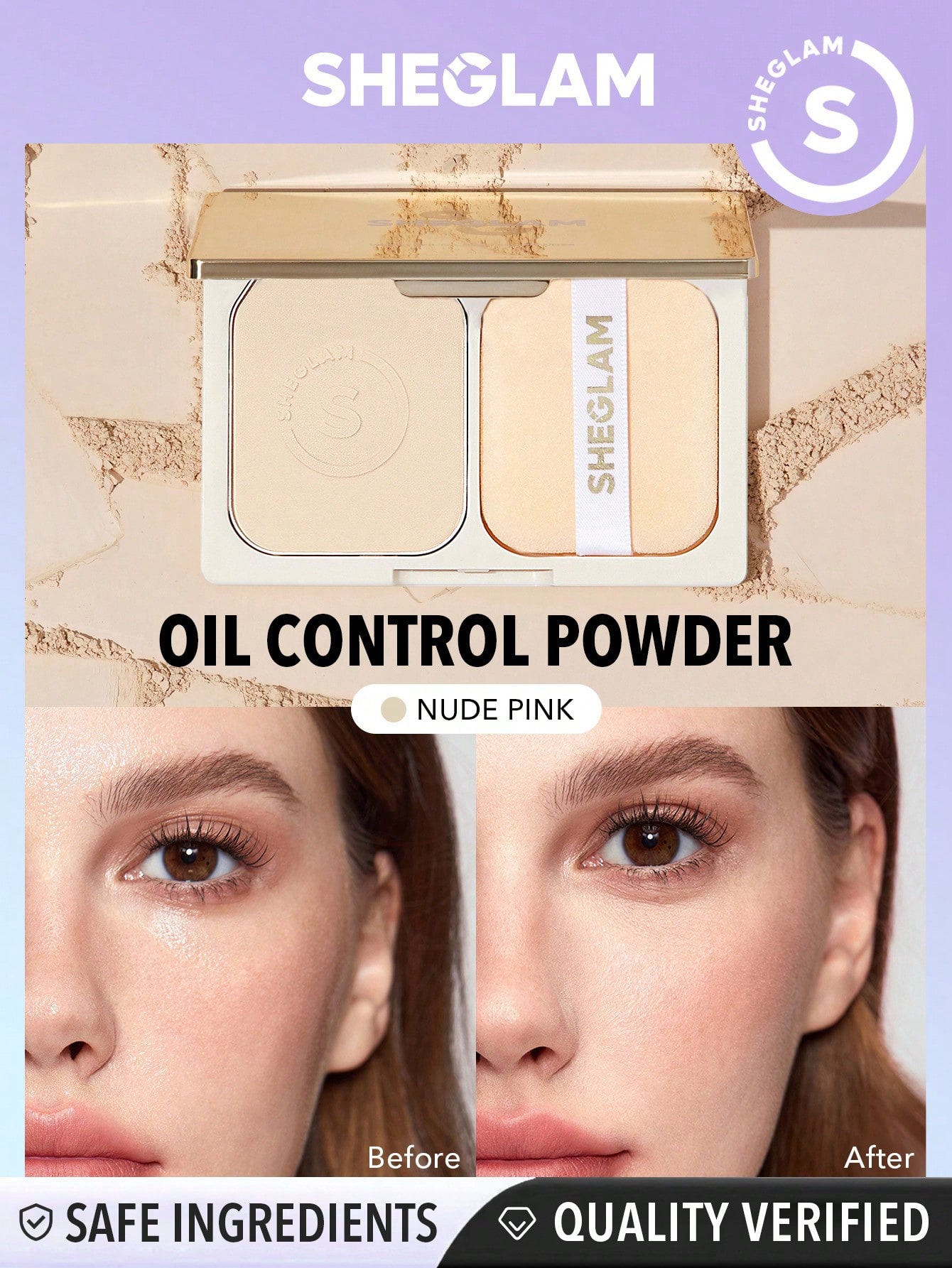 Fatma Cosmetics – SHEGLAM Oil Control Powder Product